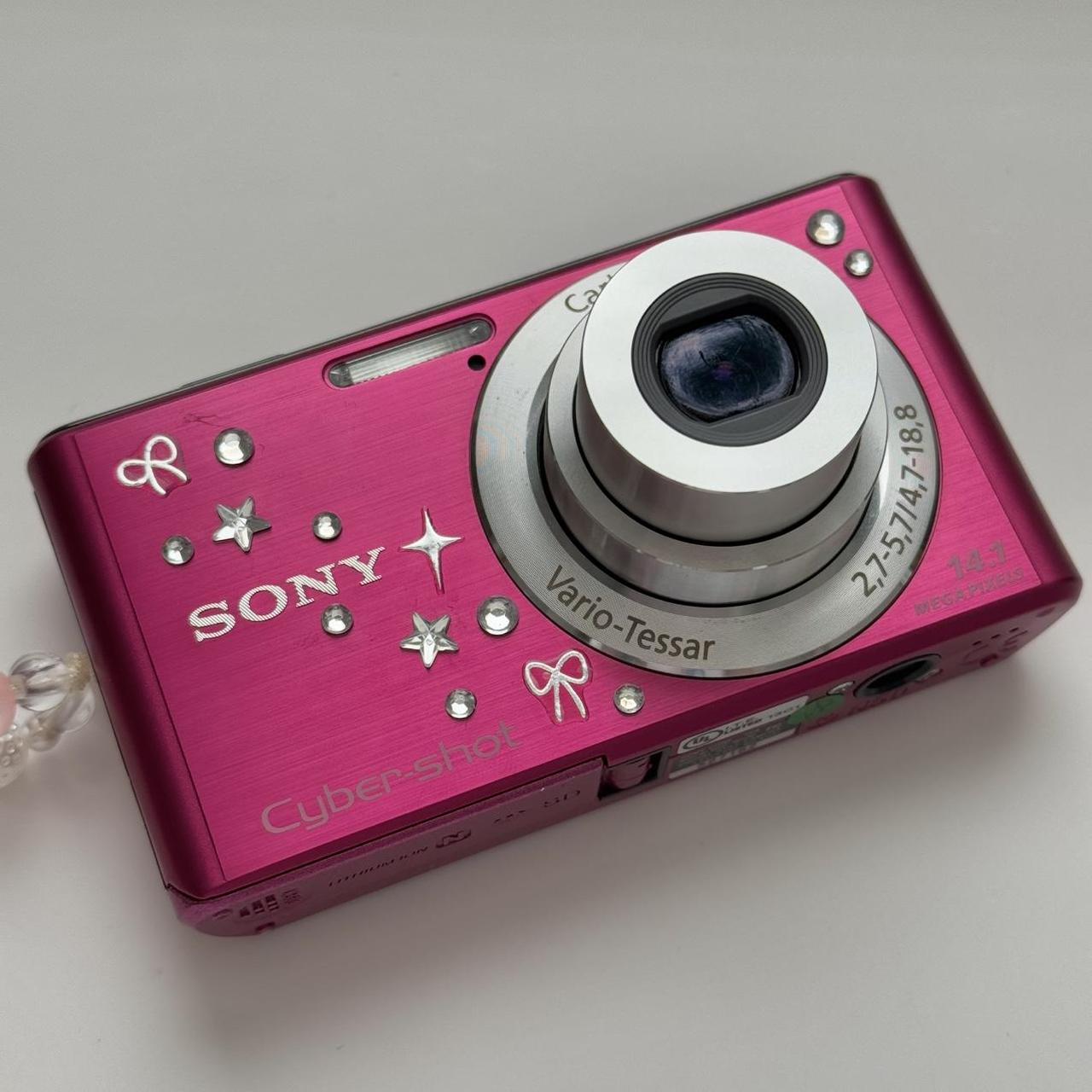 Used Sony CyberShot W530 π βΉΛπ Hot Pink Digital Camera Bundle