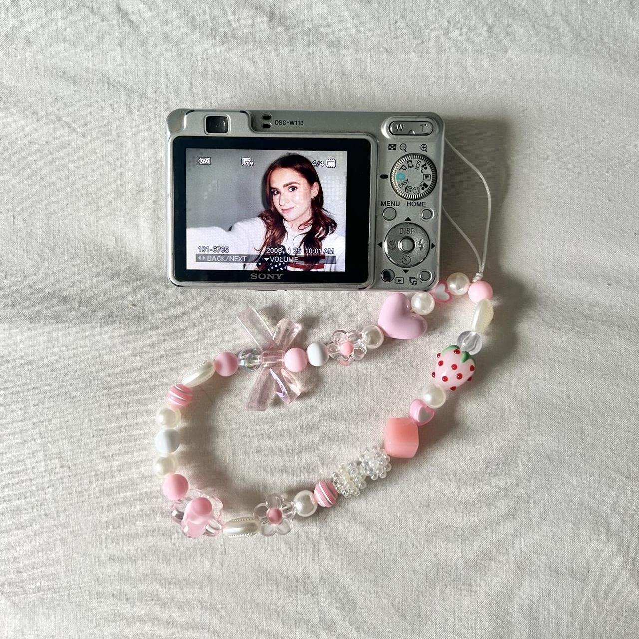 Used Vintage Silver Sony Cybershot DSC-W110 7.2MP Digital Camera โ Tested & Ready! ๐ธ