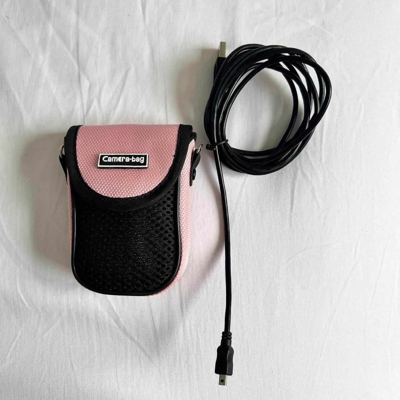 Used Samsung Vintage Finepix T350 14MP Pink Digital Camera — Tested & Ready! 📸