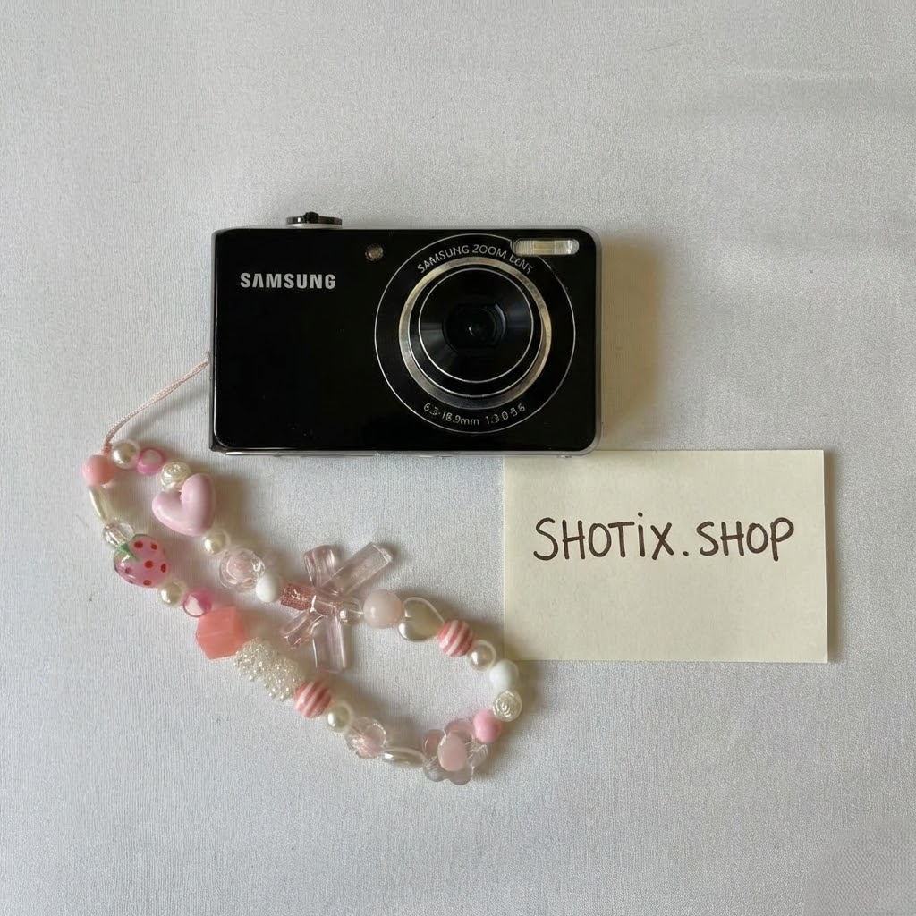 Used Vintage Samsung PL100 12.2MP Black Dual Screen Digital Camera — Tested & Ready! 📸