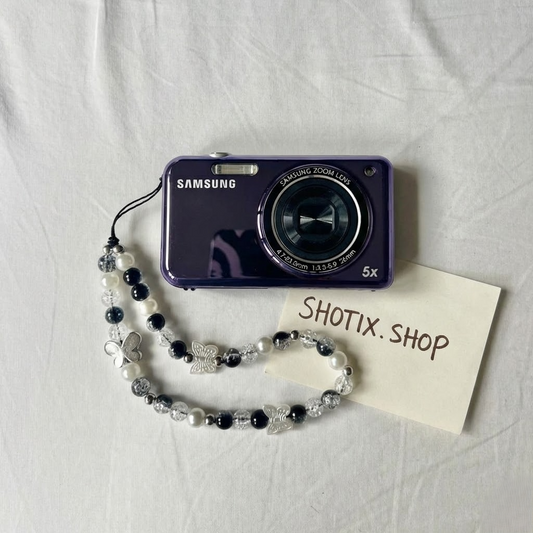 Used Vintage Samsung PL120 14.2MP Purple Dual Screen Digital Camera — Tested & Ready! 📸