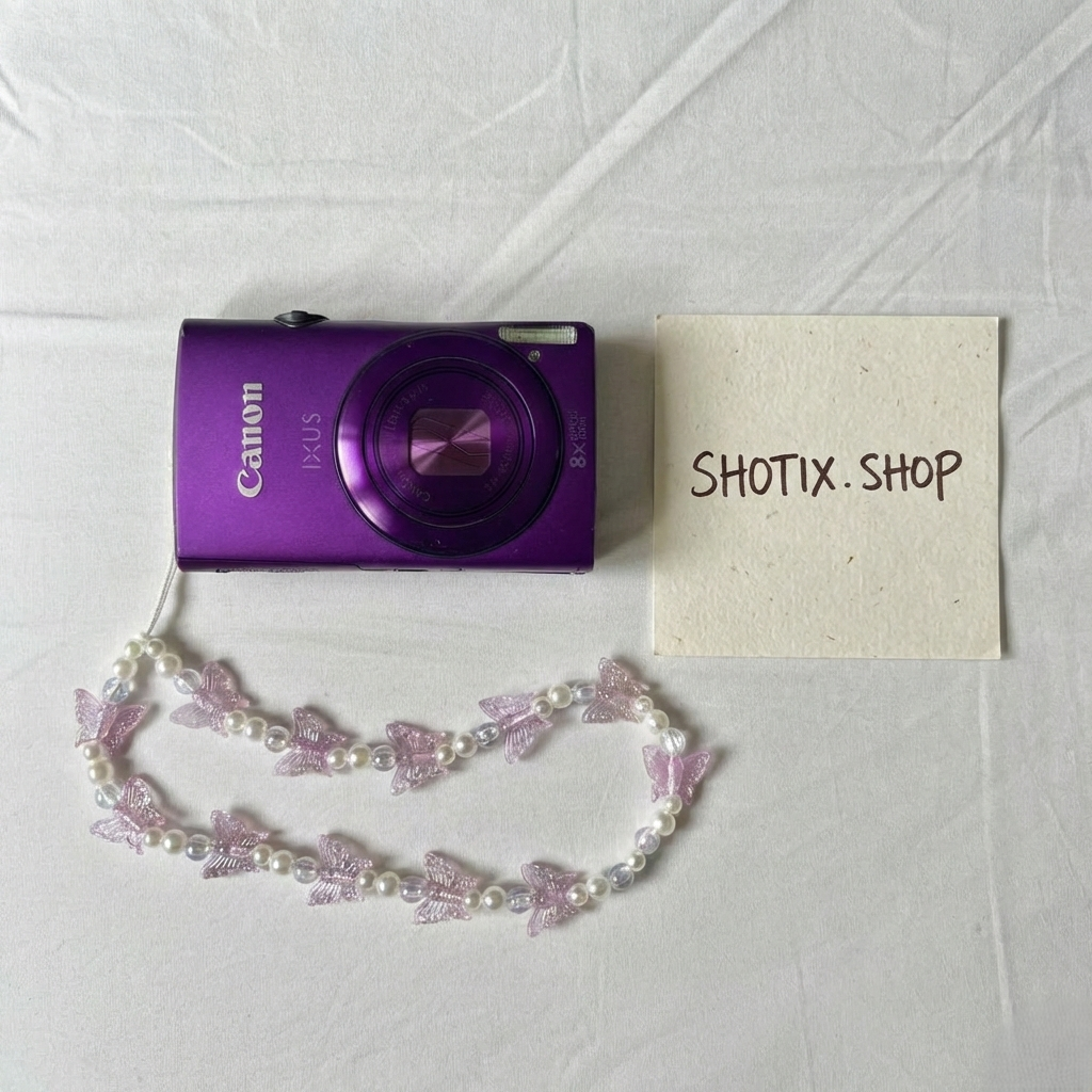 Canon Ixus 230 HS 12.1MP (Vibrant Purple) — Tested & Ready! 📸