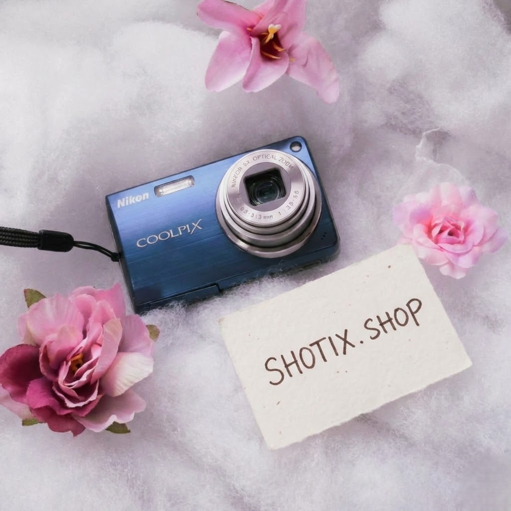 Used Blue Nikon Coolpix S550 Digital Camera — Tested & Ready! 📸