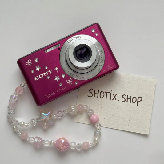 Used Sony CyberShot W530 💕 Hot Pink Digital Camera Bundle — Tested & Ready! 📸