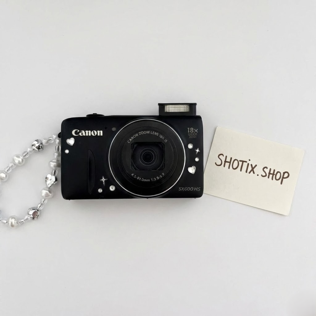 Used Canon Powershot SX600 HS Digital Camera — Tested & Ready! 📸