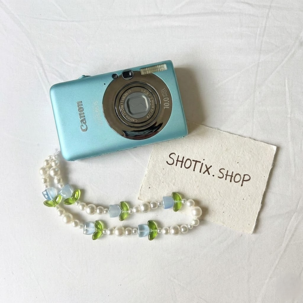 Used Canon Ixus 95IS 10MP Blue Digital Camera — Tested & Ready! 📸