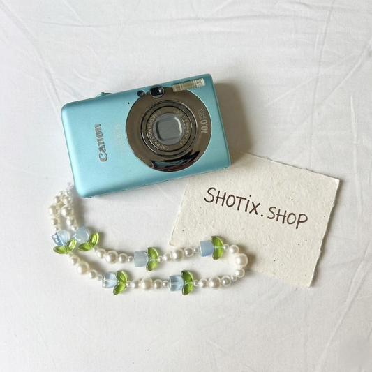 Used Canon Ixus 95IS 10MP Blue Digital Camera — Tested & Ready! 📸