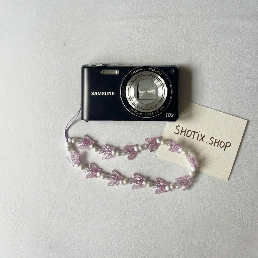 Used Vintage Samsung PL221 16.1MP Black Digital Camera — Tested & Ready! 📸