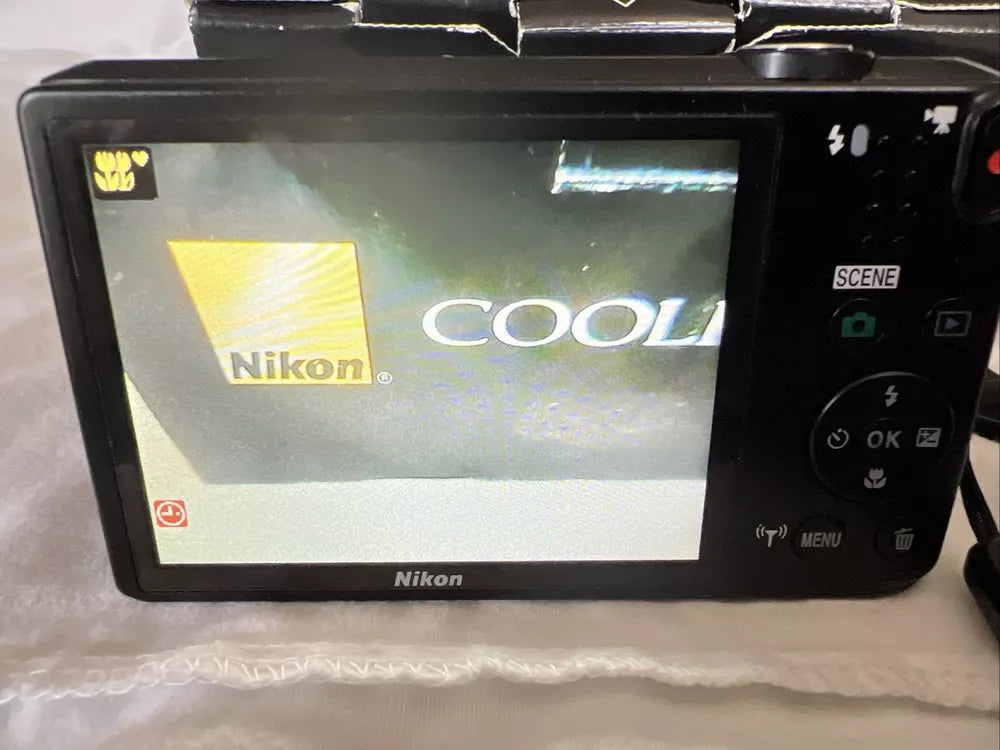 Used 🍇₊˚💜 Nikon Coolpix S6800 16.0MP Compact Digital Camera with 12x Optical Zoom 🍥🎀📷