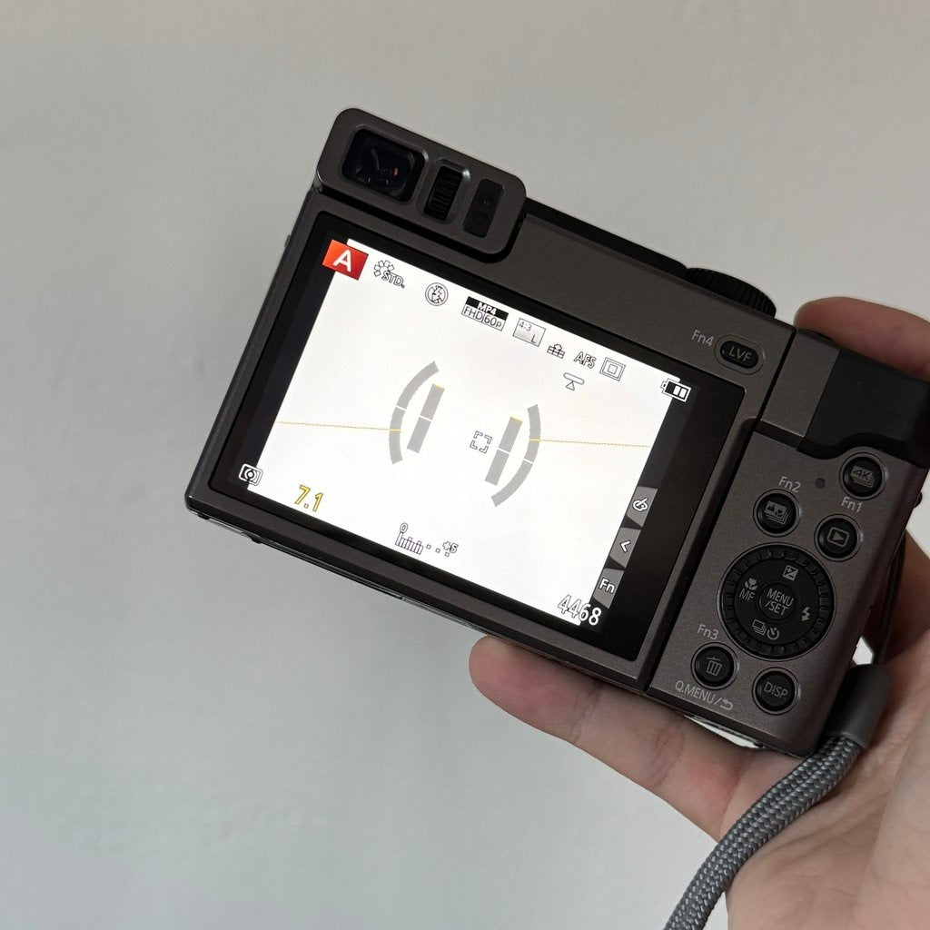 🍇 🎀 Panasonic Lumix DC-ZS70 4K Digital Camera (Silver) 📷