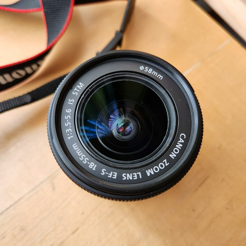 🍇 ₊˚💜 Canon EOS Rebel T6i / 750D Digital Camera with EF-S 18-55mm IS Lens 🍥 🎀📷