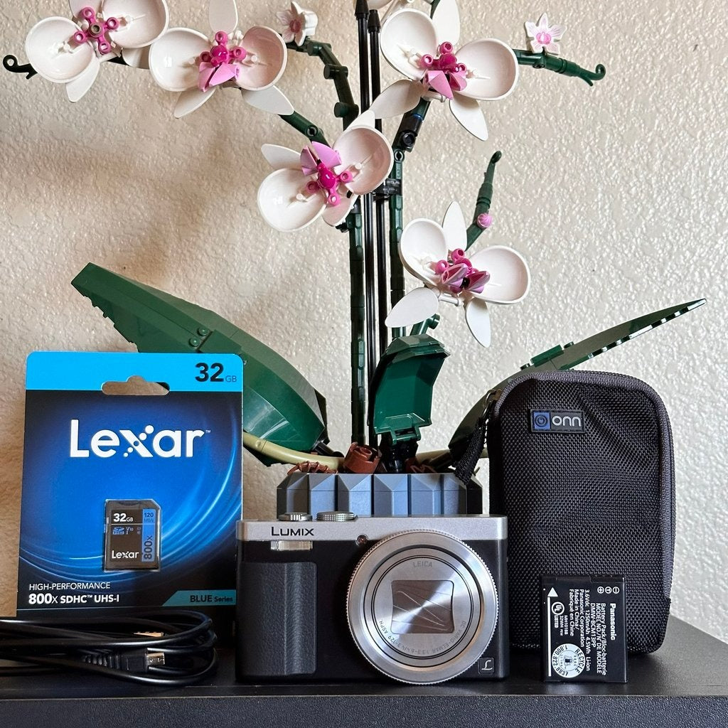 Used Panasonic Lumix DMC-ZS50 Digital Camera (Silver) | 12.1MP 📸✨