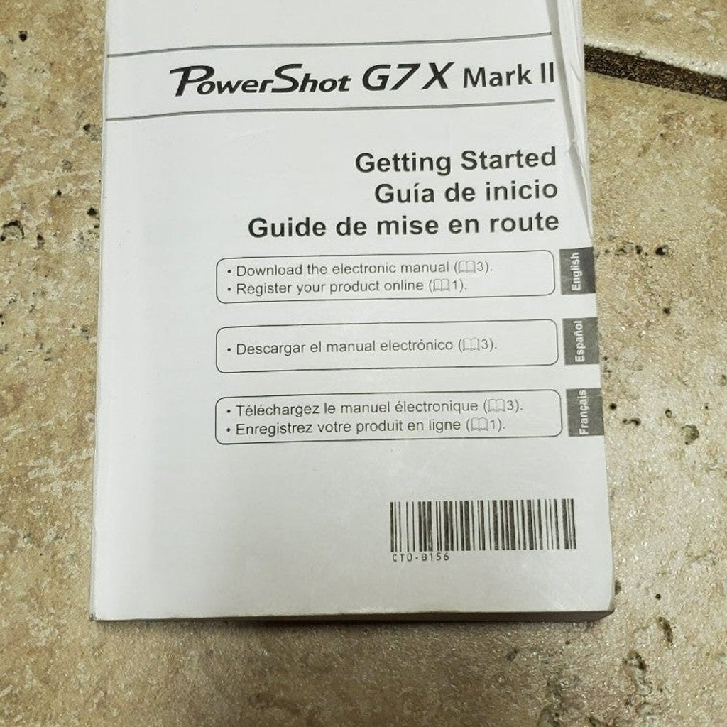 Used 🍥🎀📷 Canon G7X Mark II with Tripod 🍇₊˚💜
