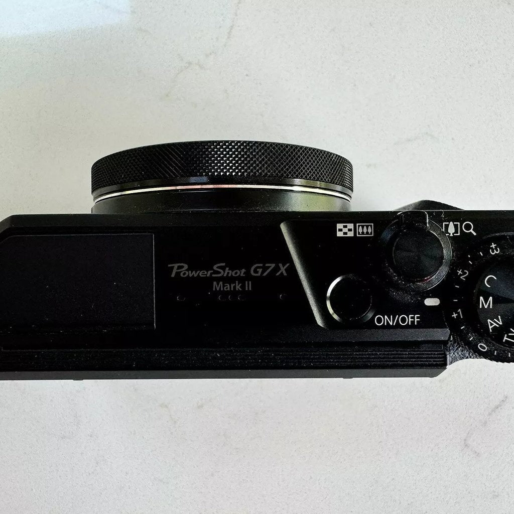 Used 🍇₊˚💜 Canon PowerShot G7X Mark II Digital Camera (Black) 🍥🎀📷