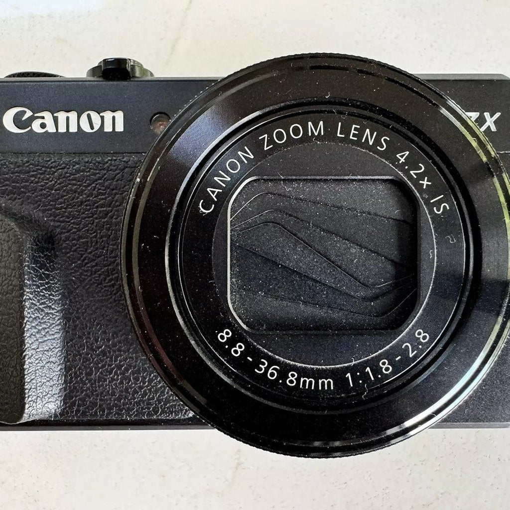 Used 🍇₊˚💜 Canon PowerShot G7X Mark II Digital Camera (Black) 🍥🎀📷