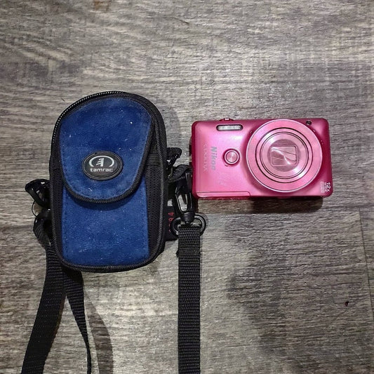 🍇 ₊˚💜 Nikon COOLPIX S6900 Digital Camera (Glossy Pink) with 12x Optical Zoom and Wi-Fi 🍥 🎀📷