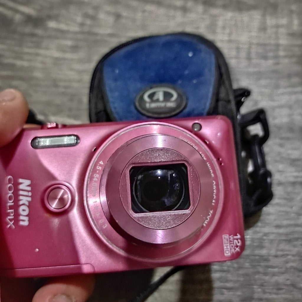 🍇 ₊˚💜 Nikon COOLPIX S6900 Digital Camera (Glossy Pink) with 12x Optical Zoom and Wi-Fi 🍥 🎀📷