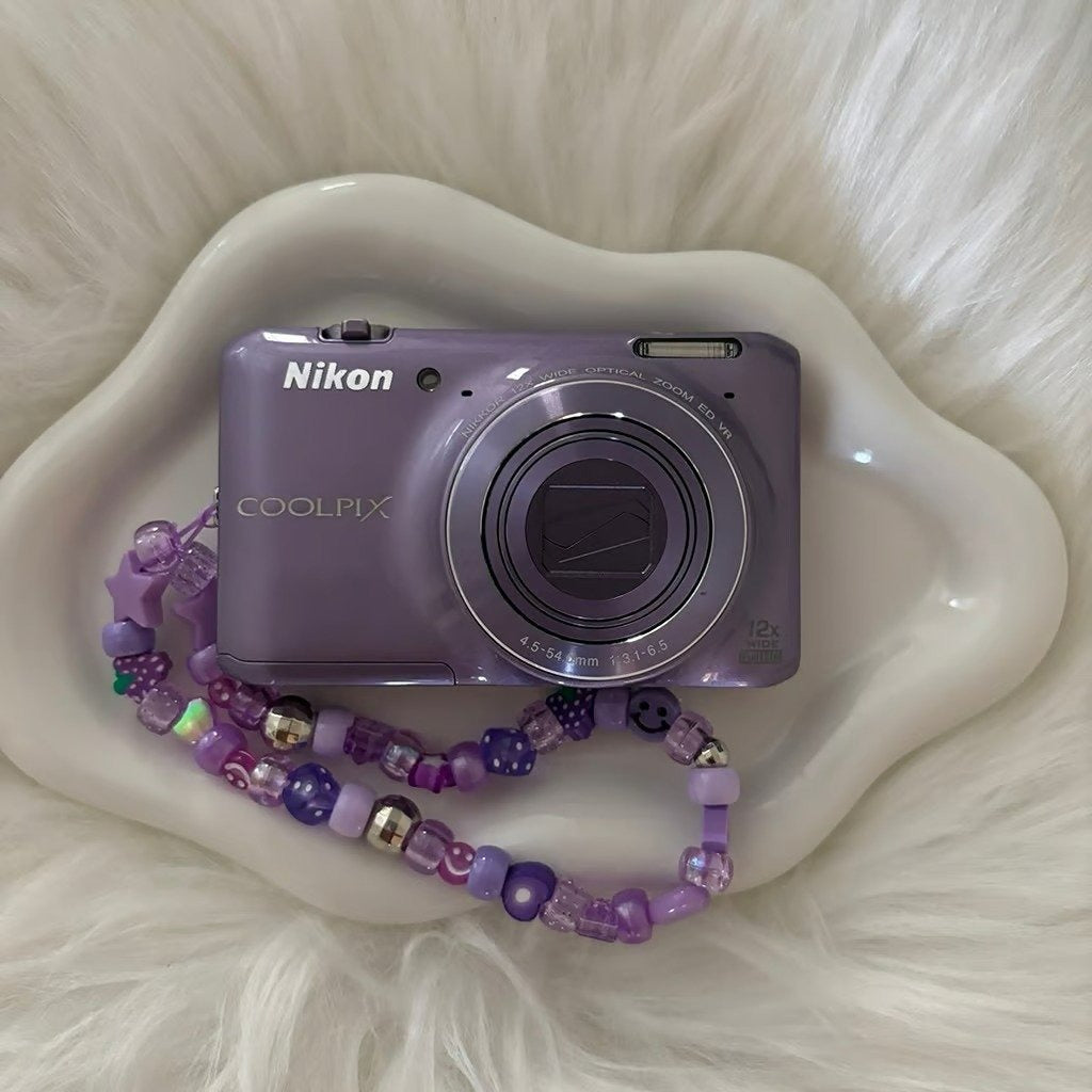 🍇 ₊˚💜 Nikon Coolpix S6400 Digital Camera (RARE Purple, Touchscreen) 🍥 🎀📷