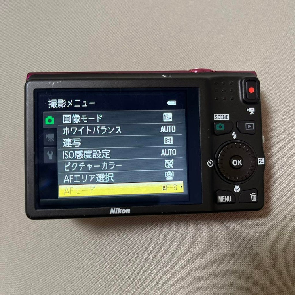 🍇 ₊˚💜 Nikon Coolpix S6200 Digital Camera (Pink) 🍥 🎀📷