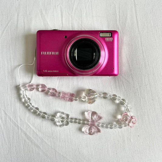 Used Samsung Vintage Finepix T350 14MP Pink Digital Camera
