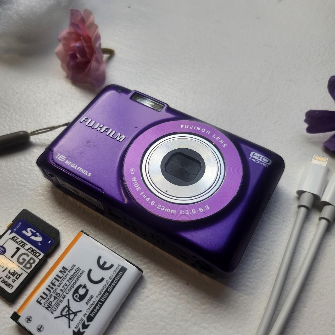 Used Purple Fujifilm FinePix JX Digital Camera
