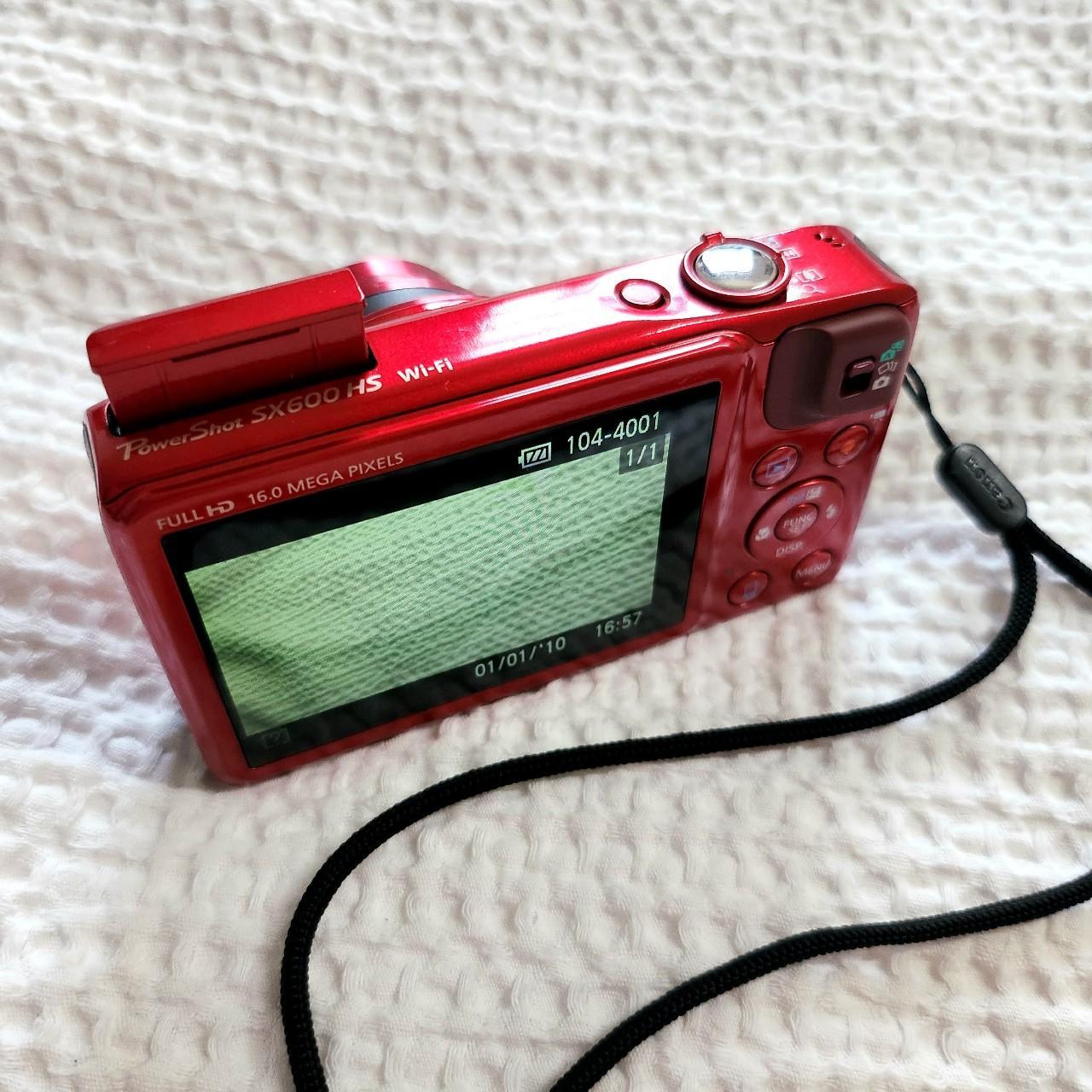 Used Red Canon sx600 hs Digital Camera