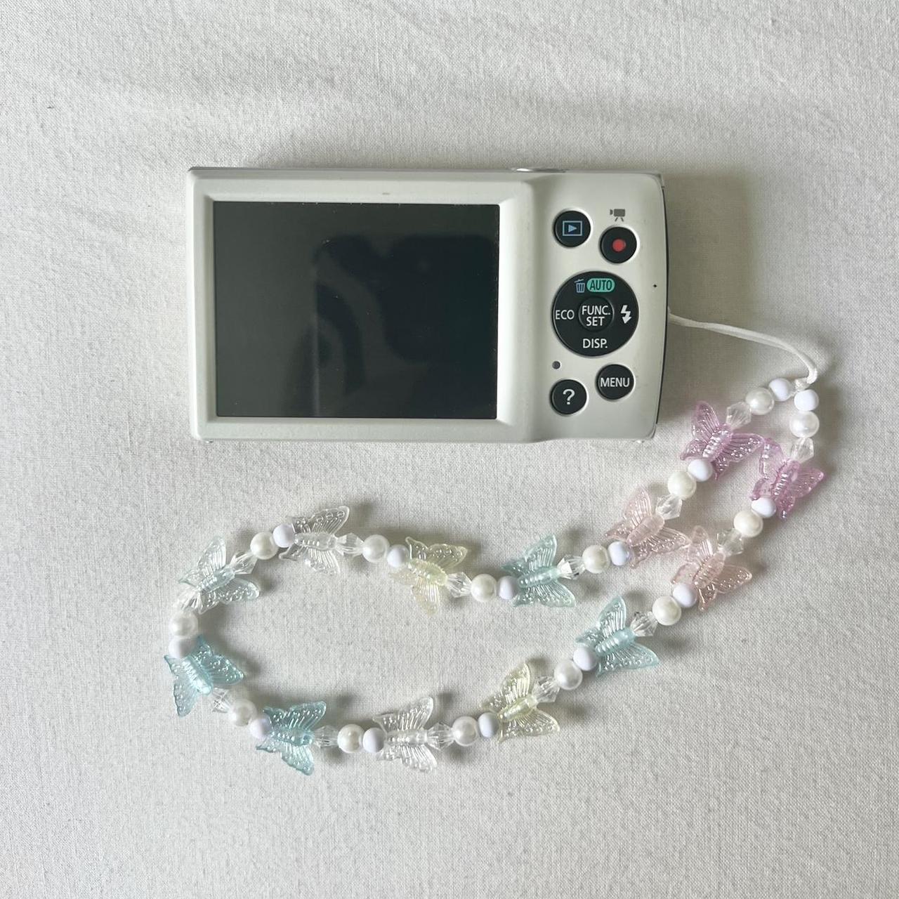 Used Vintage Canon Ixus 160 20MP White Digital Camera