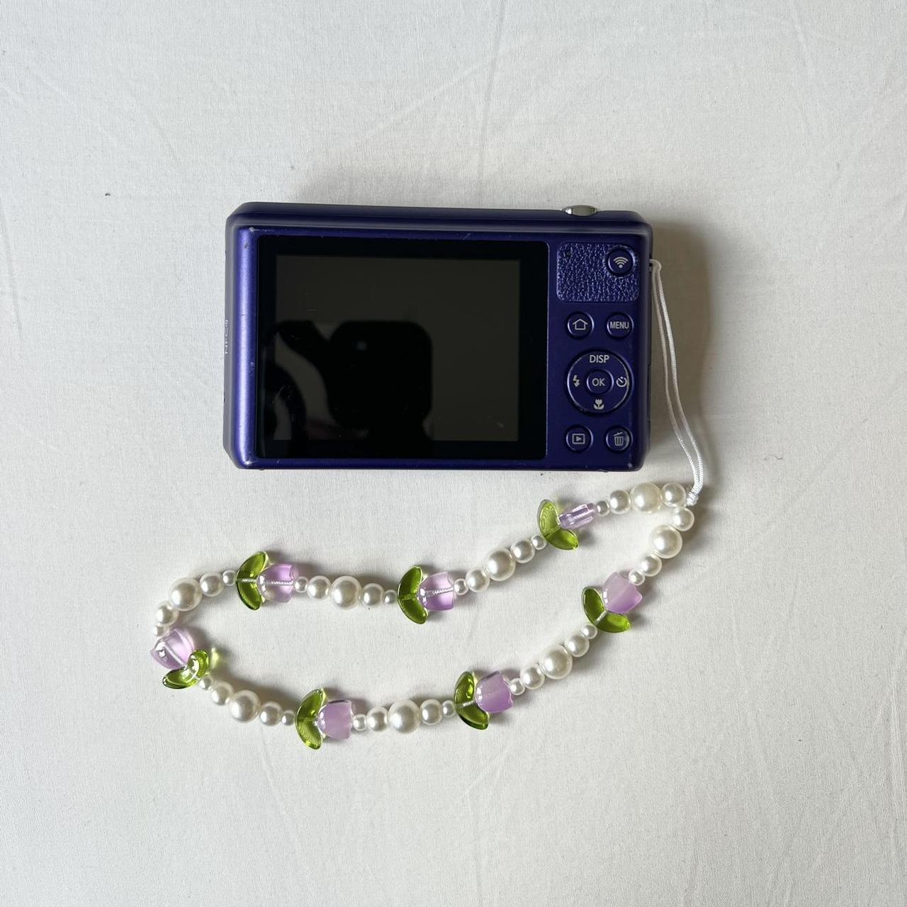 Used Vintage Samsung WB35F 16.2MP Purple Digital Camera