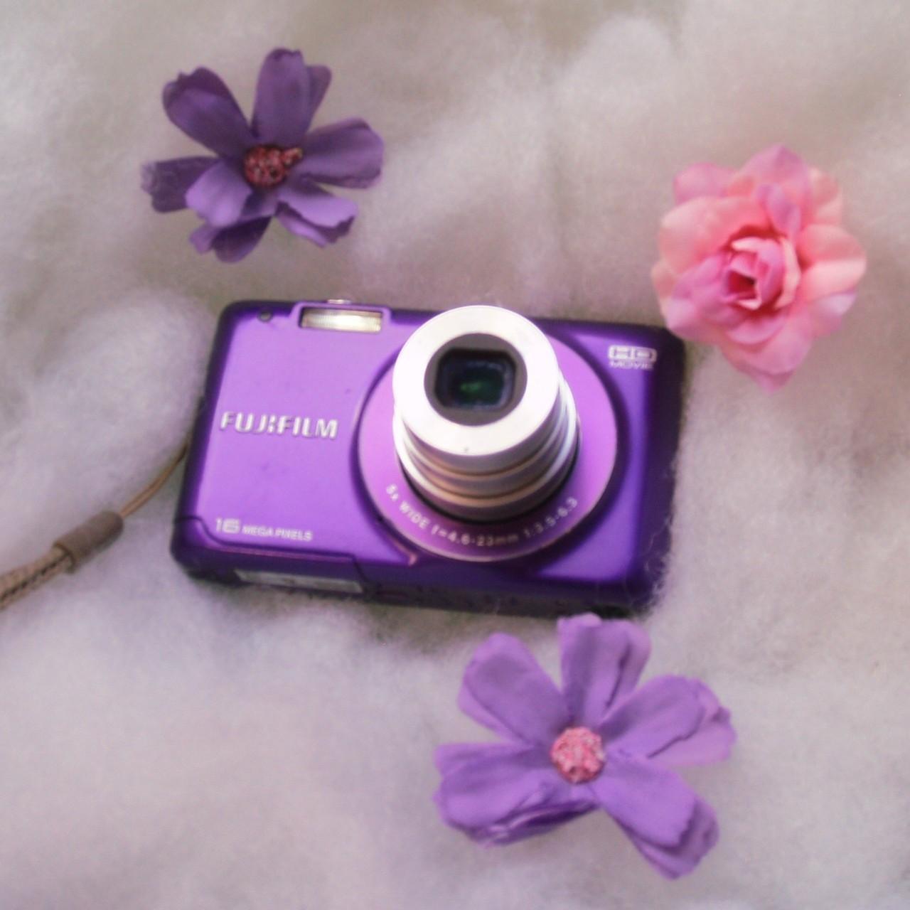 Used Purple Fujifilm FinePix JX Digital Camera