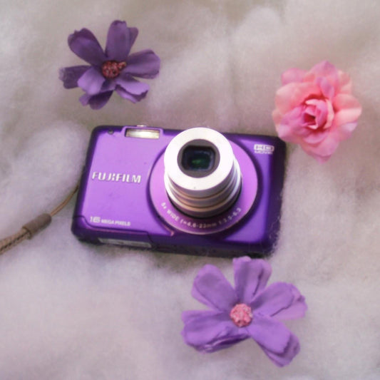 Used Purple Fujifilm FinePix JX Digital Camera
