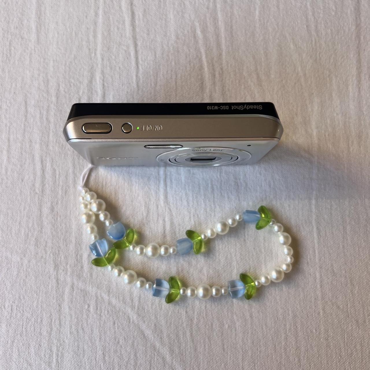 Used Vintage Silver Sony Cybershot DSC-W310 12.1MP Digital Camera